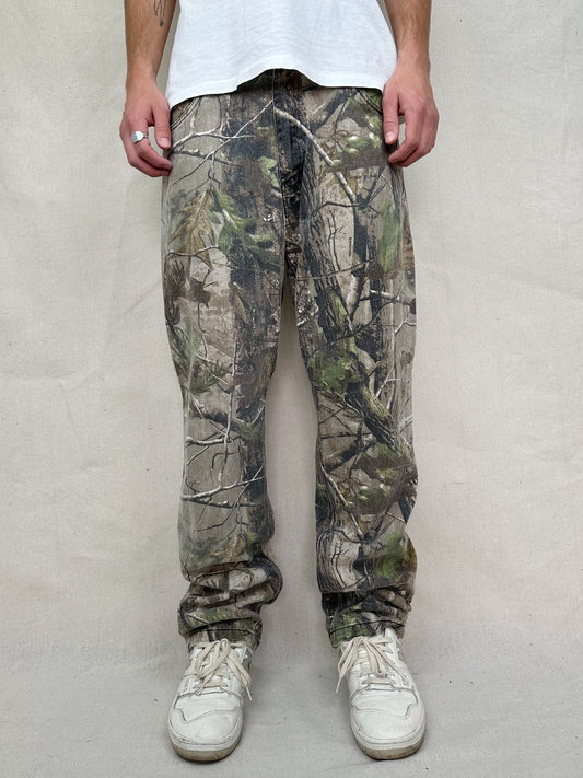 90's Realtree Camo Vintage Jeans Size 35x32