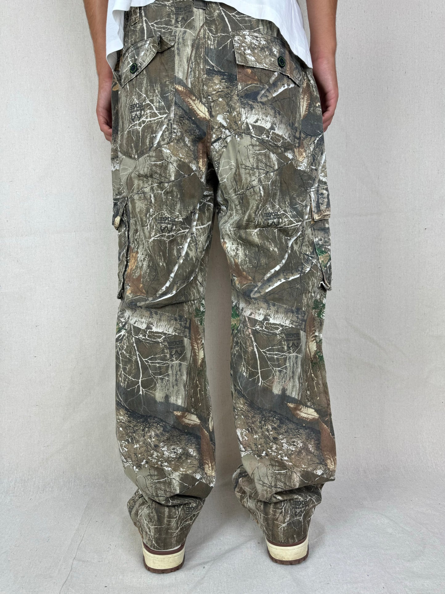 90's Realtree Camo Vintage Cargo Pants Size 34x32