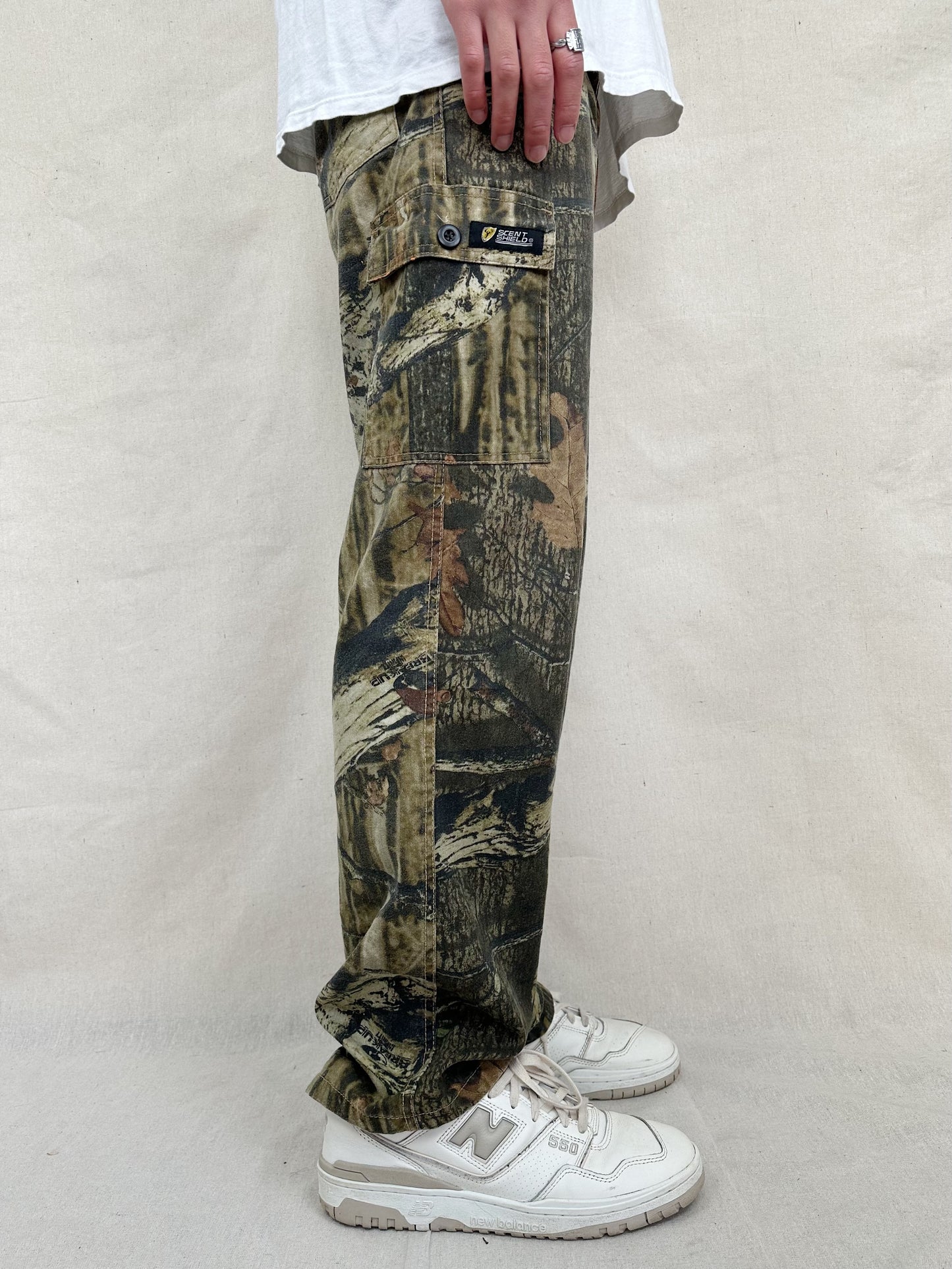 90's Realtree Camo Vintage Cargo Pants Size 33x31