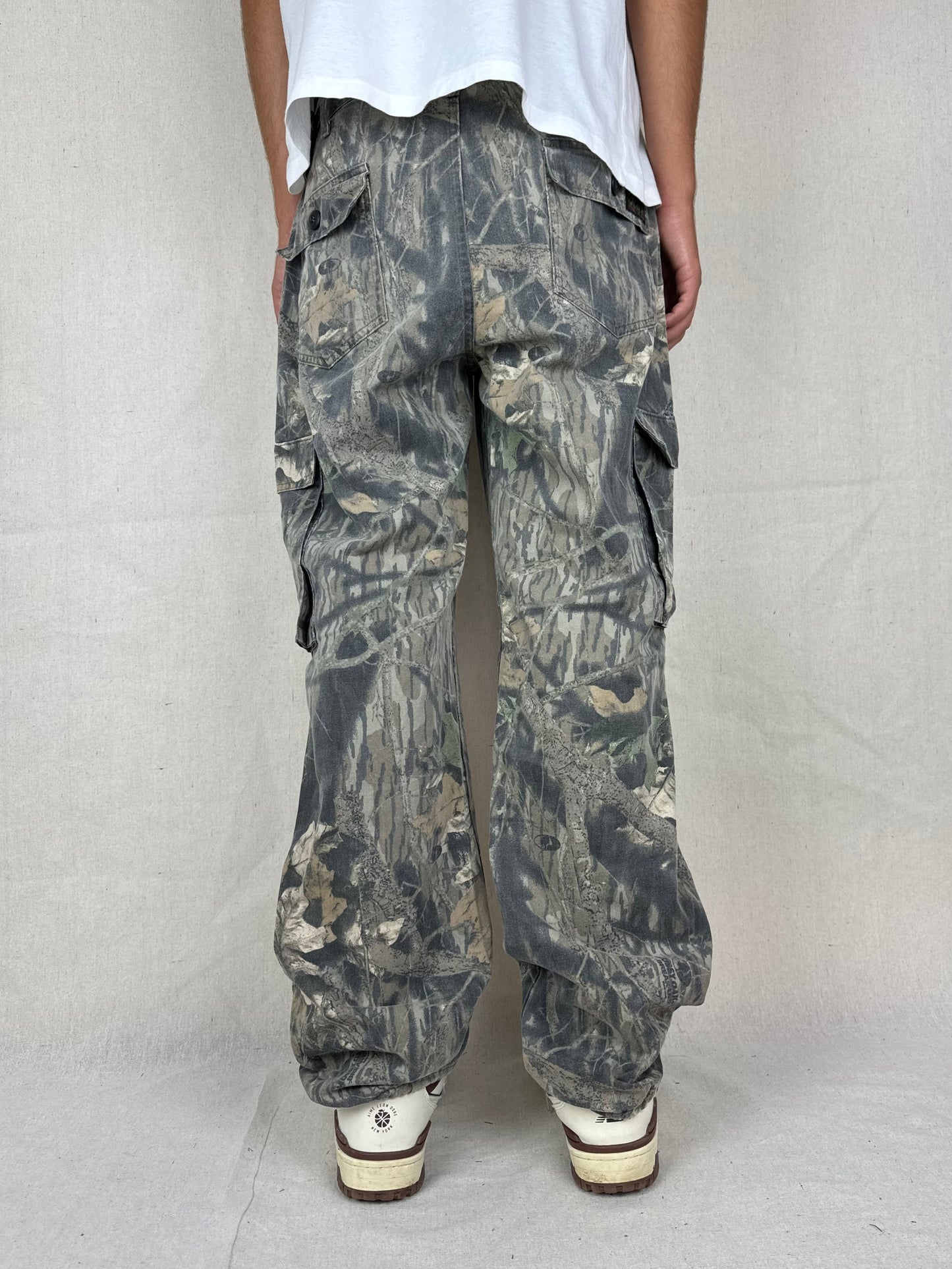 90's Realtree Camo Vintage Cargo Pants Size 35x32