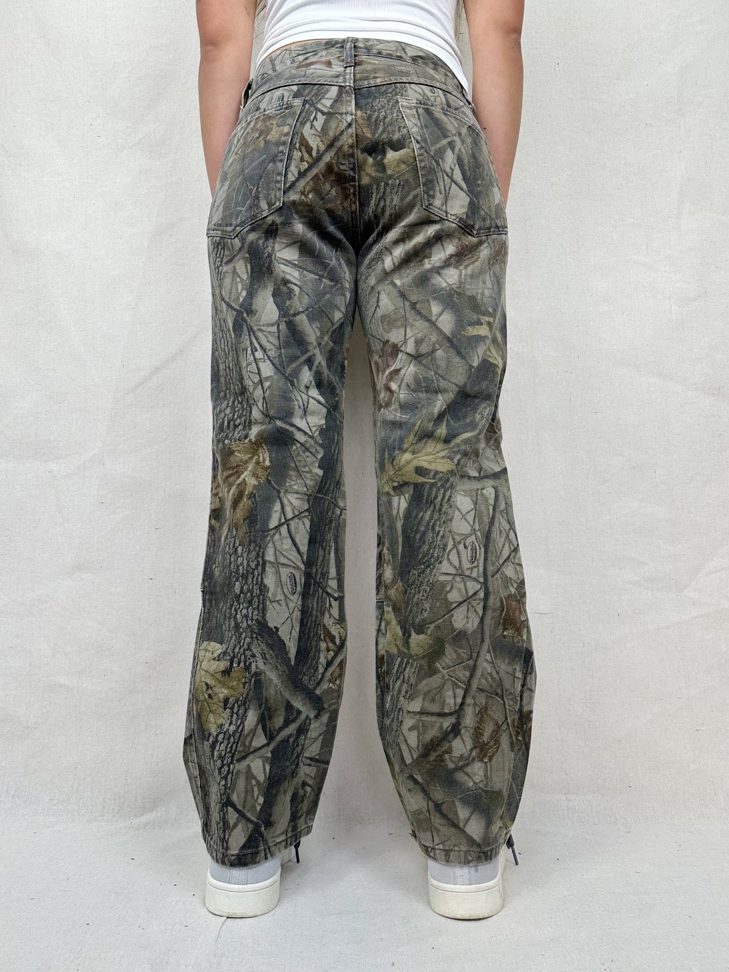 90's Realtree Camo Vintage Double-Knee Jeans Size 30x29