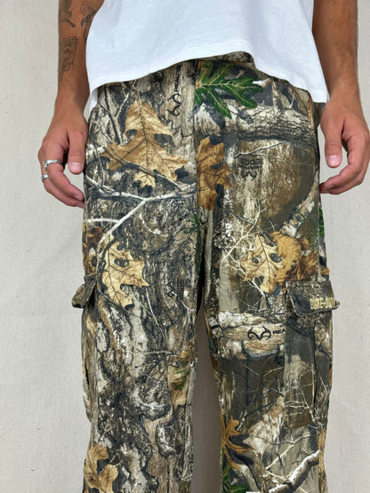 90's Realtree Camo Vintage Cargo Pants Size 32x32