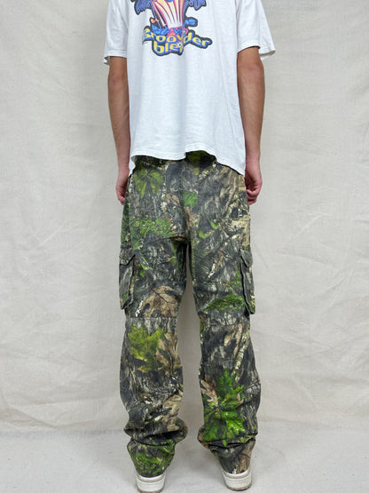 90's Realtree Camo Vintage Cargo Pants Size 37x32