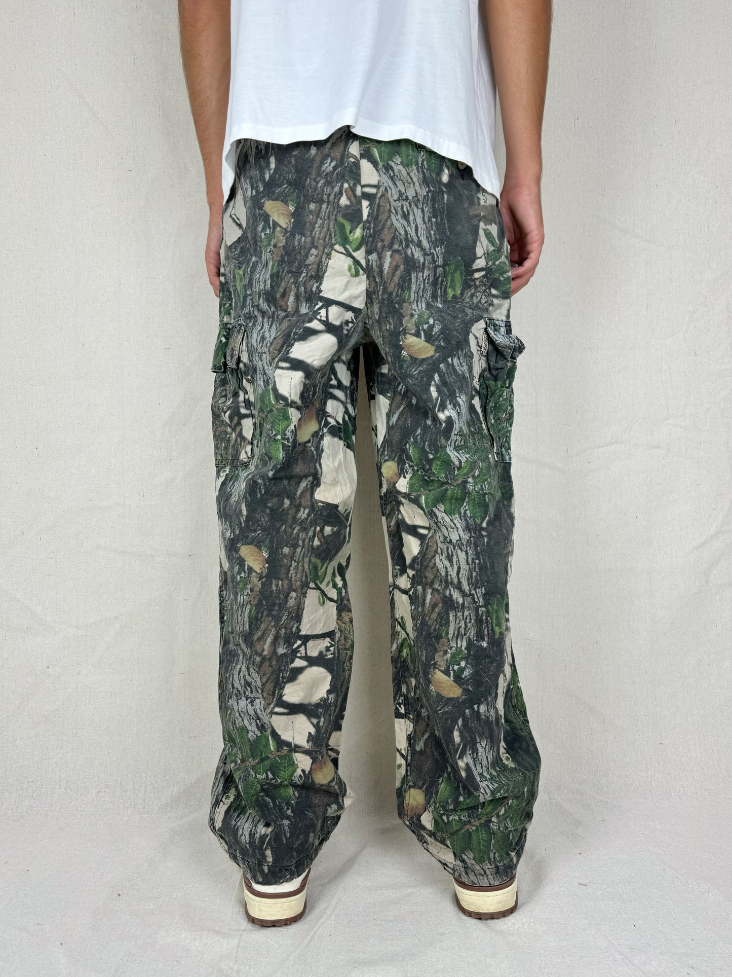 90's Ridgeline Buffalo Camo Vintage Cargo Pants Size 34x31