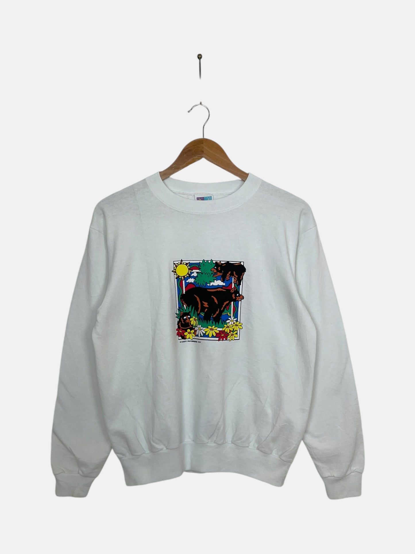 90's Bear Vintage Sweatshirt Size XS