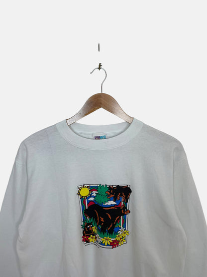 90's Bear Vintage Sweatshirt Size XS