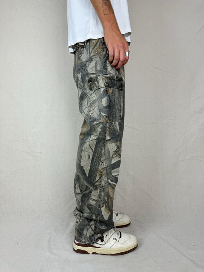 90's Realtree Camo Vintage Cargo Jeans Size 32x32