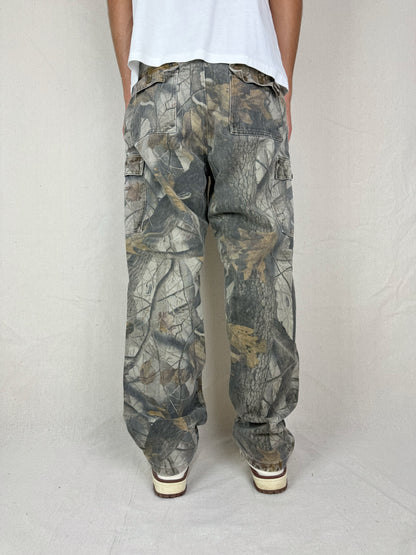 90's Realtree Camo Vintage Cargo Jeans Size 32x32