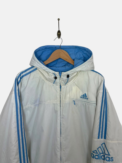 90's Adidas Embroidered Vintage Reversible Jacket Size 2XL-3XL