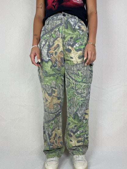 90's Realtree Camo Vintage Cargo Pants Size 28x30