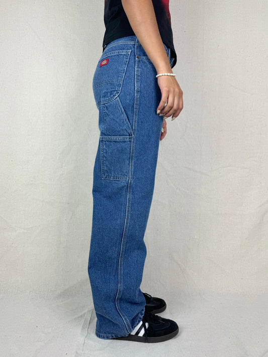 90's Dickies Heavy Duty Vintage Carpenter Jeans Size 30x30