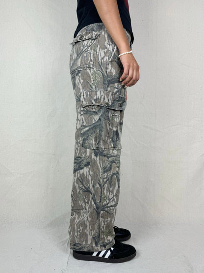 90's Realtree Camo Vintage Cargo Pants Size 31x27