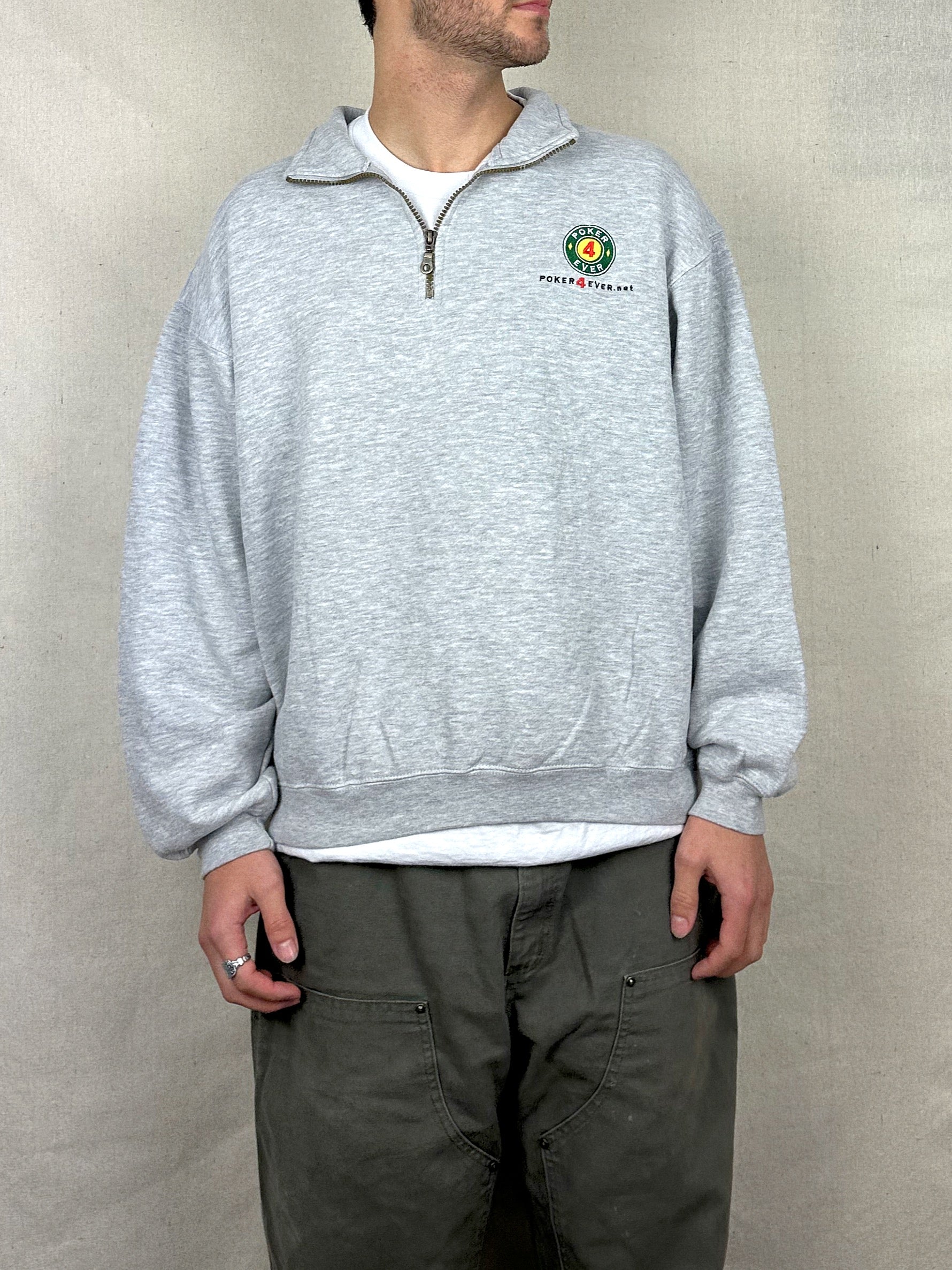 Mens vintage hotsell quarter zip