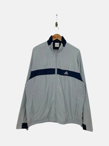 90's Adidas Embroidered Vintage Light Jacket Size 2XL