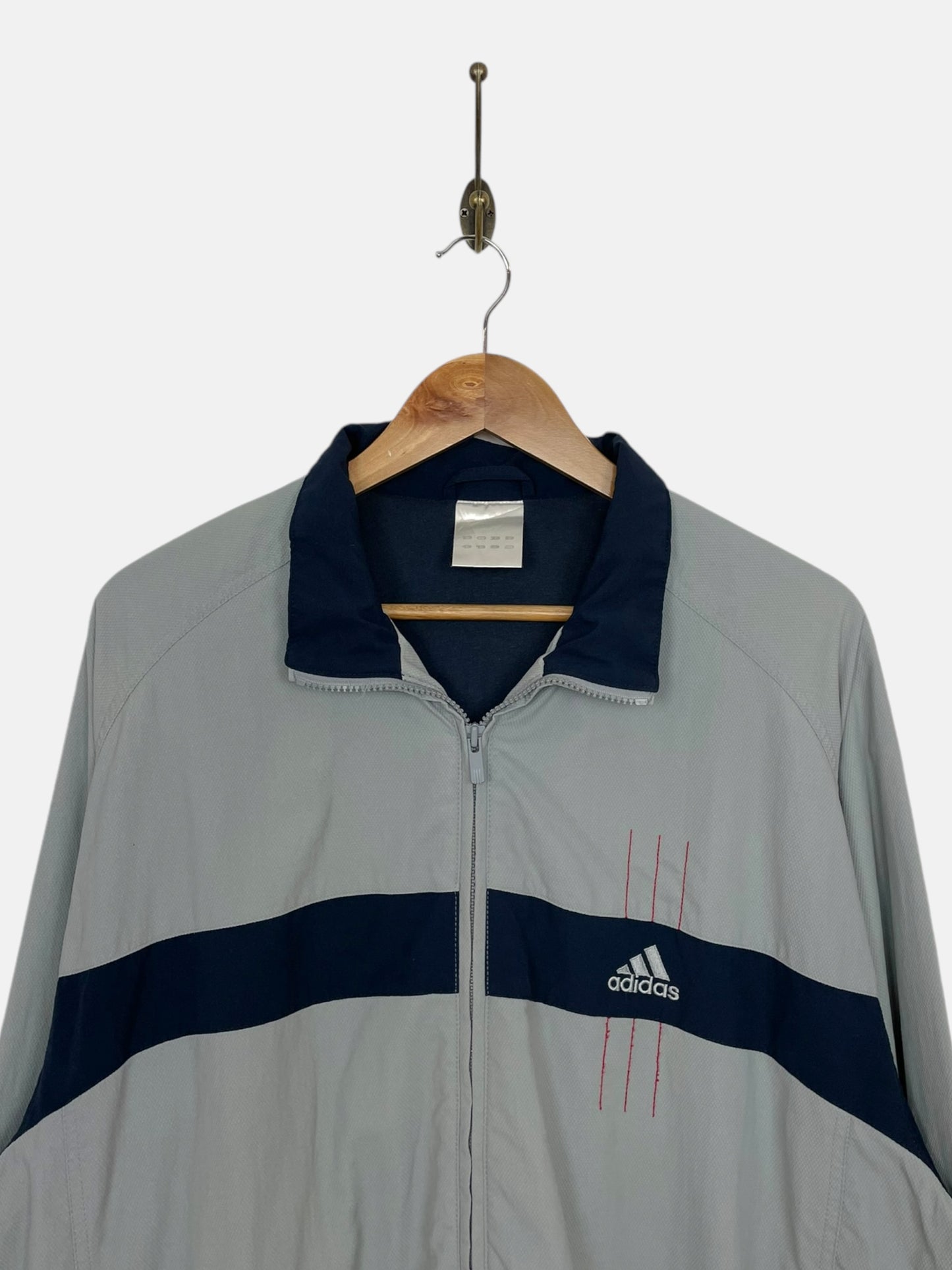 90's Adidas Embroidered Vintage Light Jacket Size 2XL