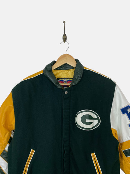 90's Green Bay Packers NFL Vintage Bomber Jacket Size M-L