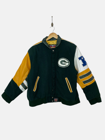 90's Green Bay Packers NFL Vintage Bomber Jacket Size M-L