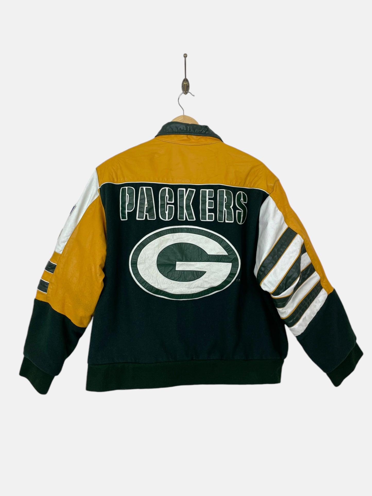 90's Green Bay Packers NFL Vintage Bomber Jacket Size M-L