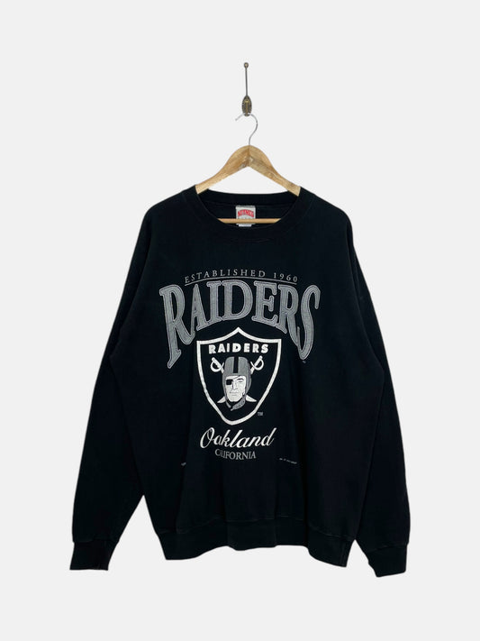 90's Raiders Vintage Sweatshirt Size 2XL