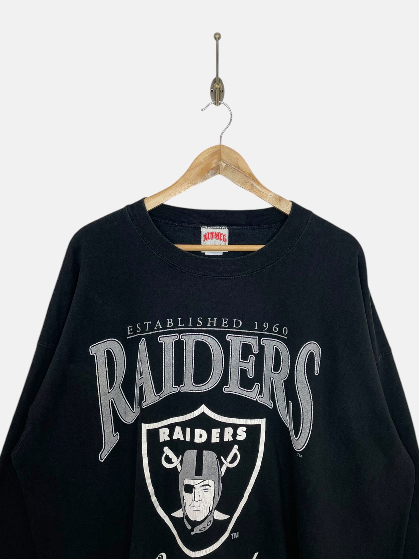 90's Raiders Vintage Sweatshirt Size 2XL