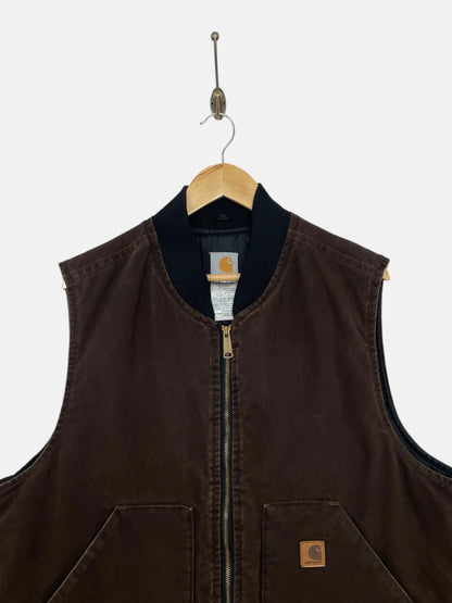 90's Carhartt Heavy Duty Vintage Vest Size L