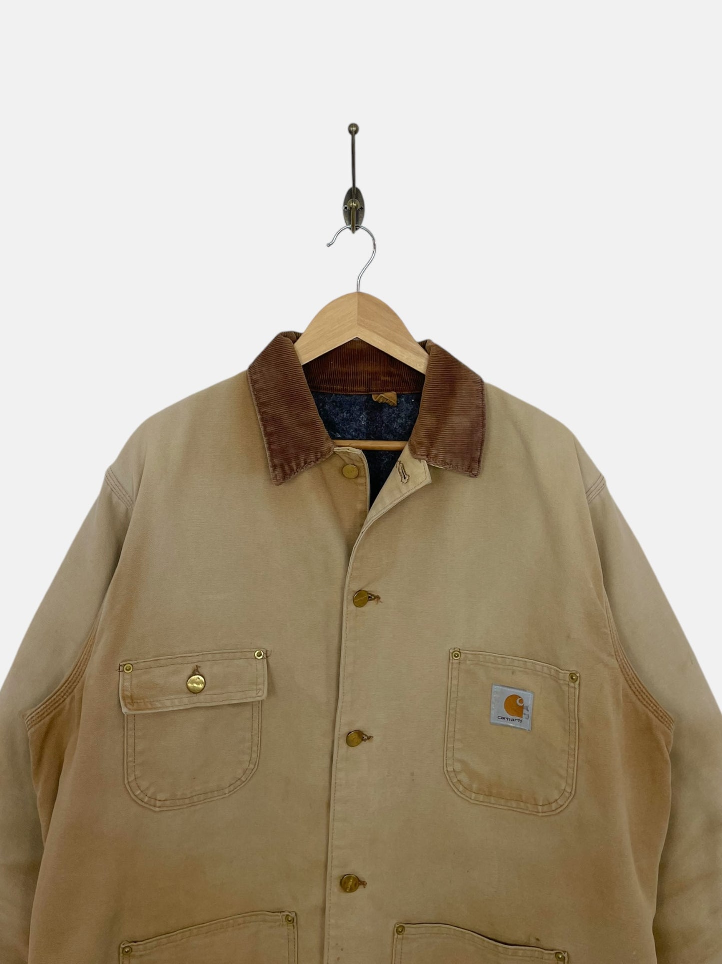 90's Carhartt Button Up Vintage Jacket Size L