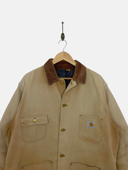 90's Carhartt Button Up Vintage Jacket Size L