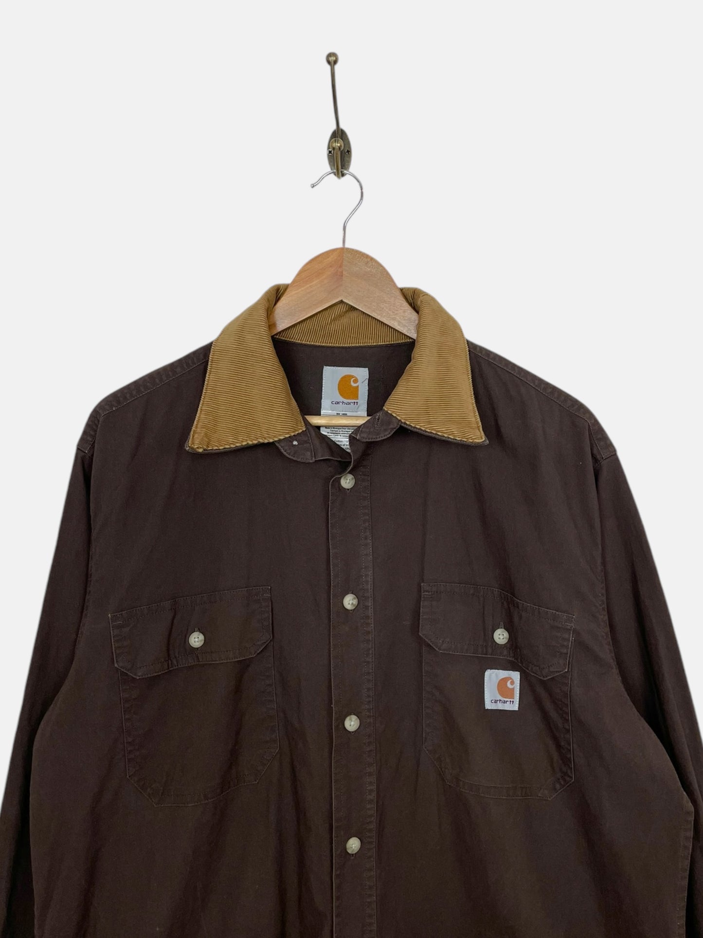 90's Carhartt Vintage Long Sleeve Shirt Size M-L