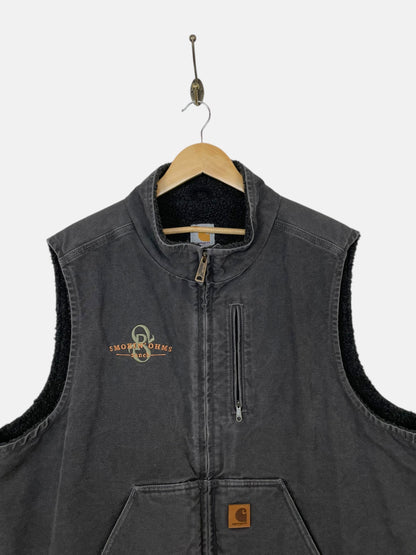 90's Carhartt Smokin' Ohms Vintage Vest Size XL-2XL