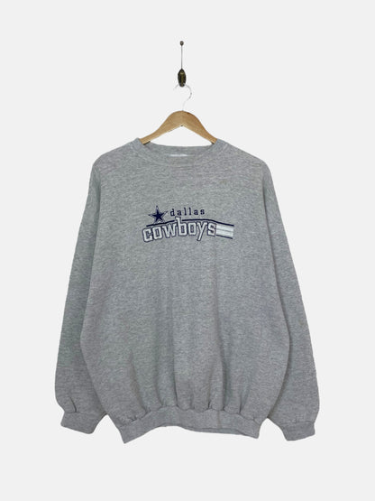 90's Dallas Cowboys Sweatshirt Embroidered Size XL