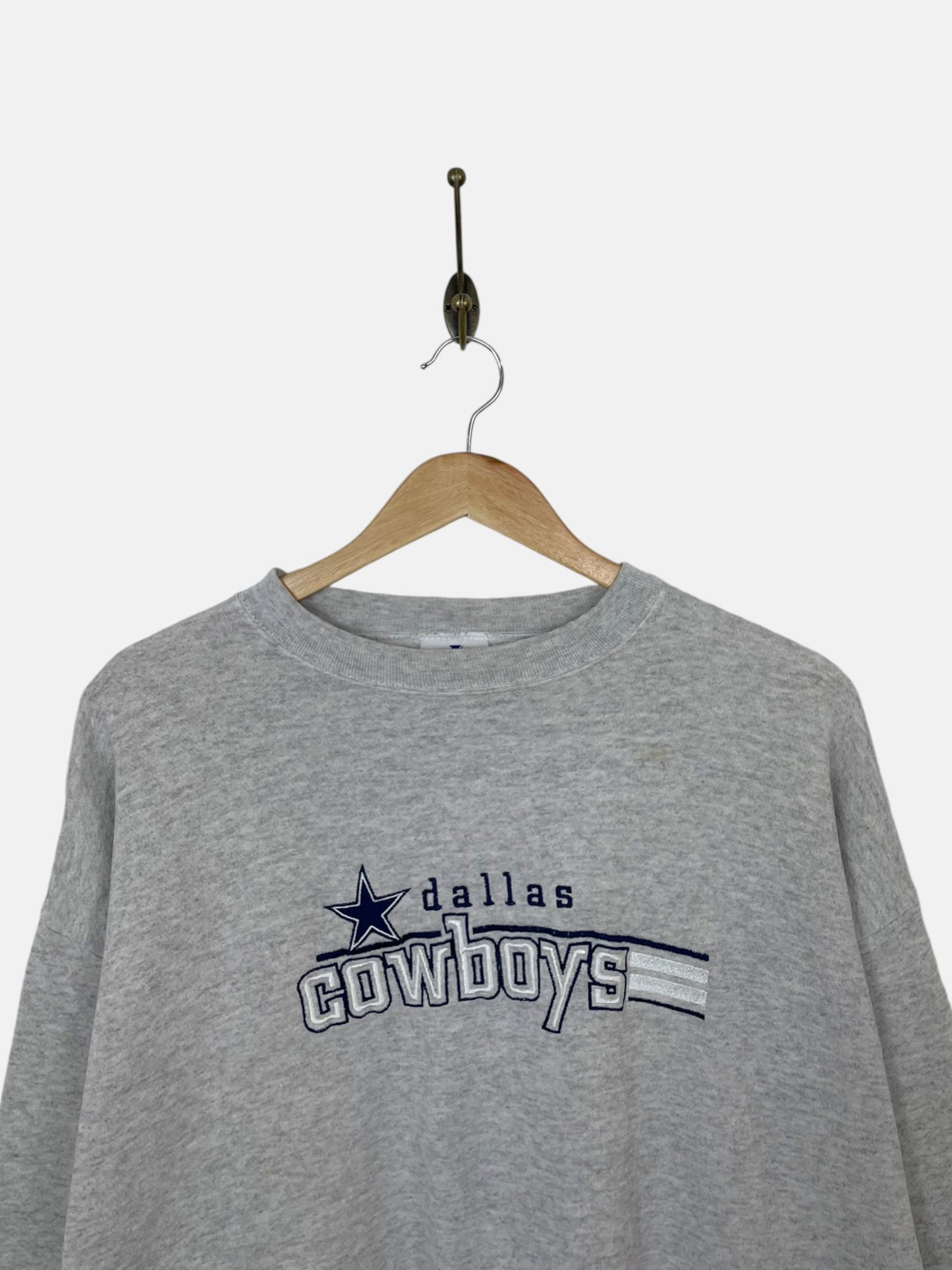 90's Dallas Cowboys Sweatshirt Embroidered Size XL