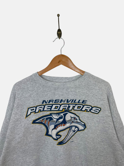 90's Nashville Predators Sweatshirt Size L