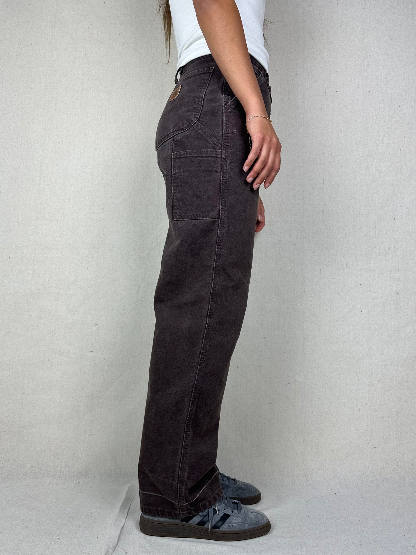 90's Carhartt Heavy Duty Vintage Carpenter Jeans Size 28x30