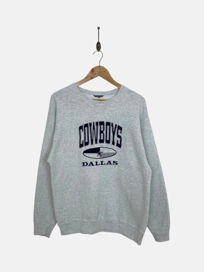 90's Cowboys Embroidered Vintage Sweater Size M