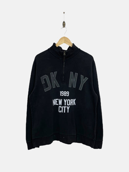 90's DKNY Vintage Quarterzip Sweater Size L