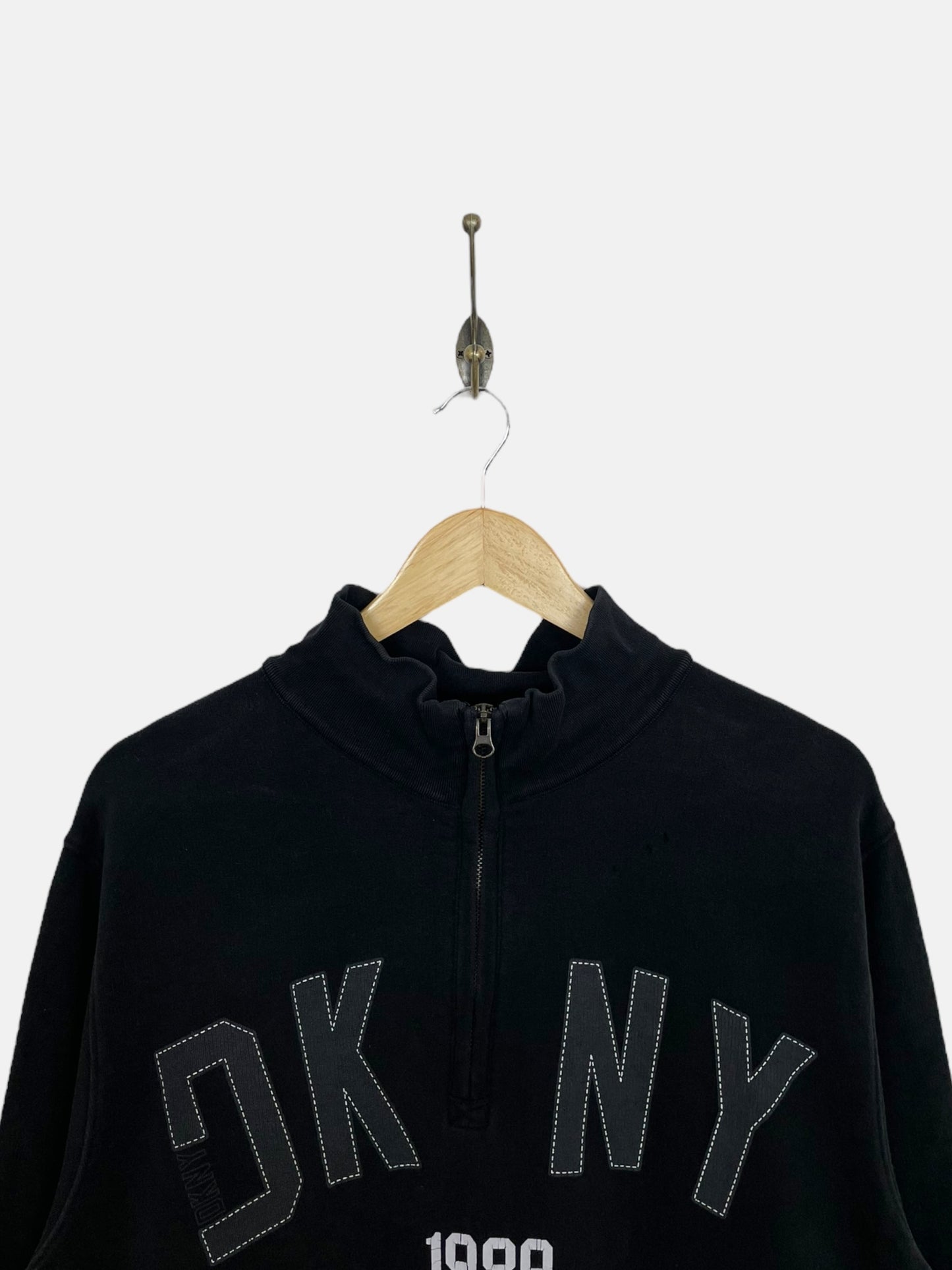 90's DKNY Vintage Quarterzip Sweater Size L