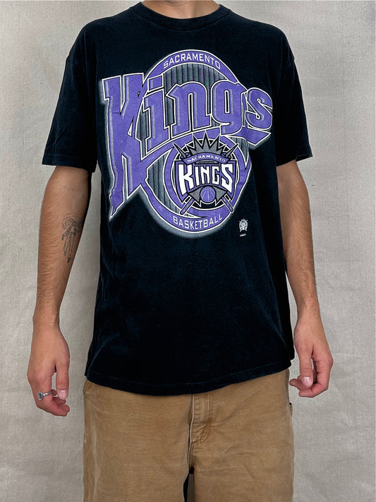 90's Sacramento Kings NBA Vintage T-Shirt Size L