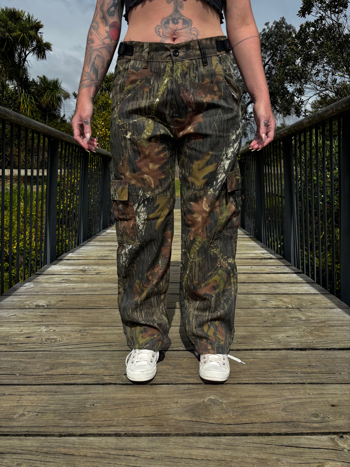 90's Realtree Camo Vintage Cargo Pants Size 34"