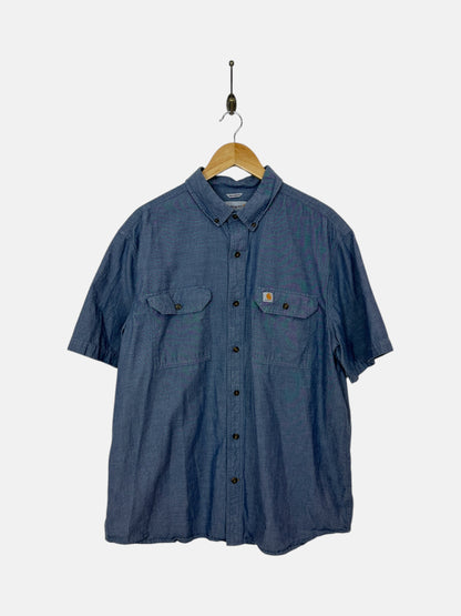 90's Carhartt Vintage Button-up Shirt Size XL-2XL