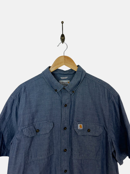 90's Carhartt Vintage Button-up Shirt Size XL-2XL