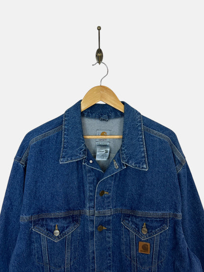 90's Carhartt Vintage Denim Jacket Size XL-2XL