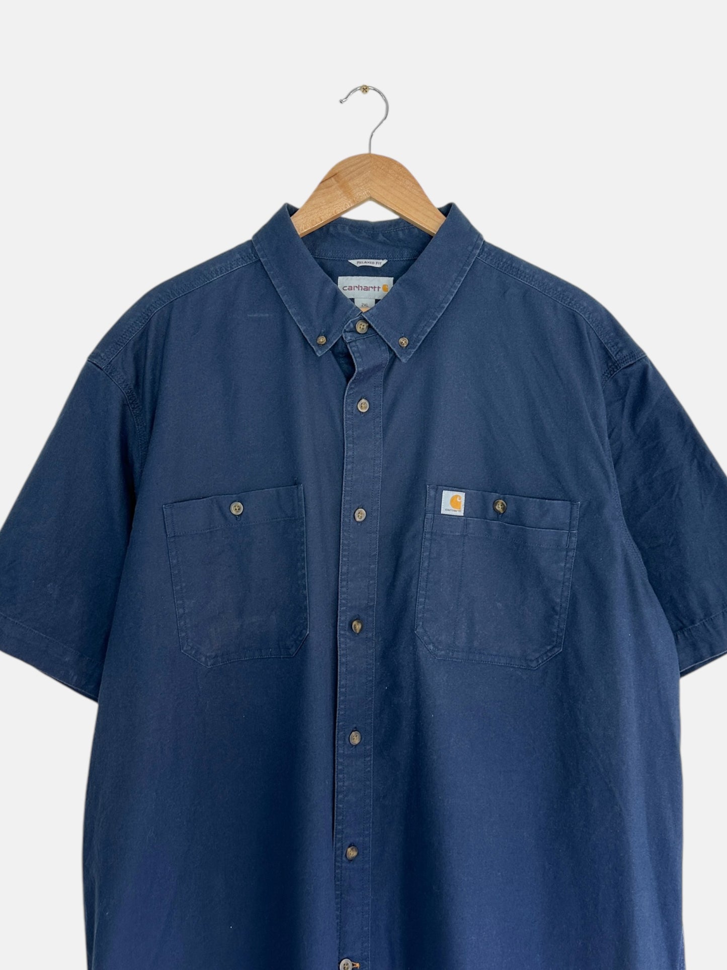 90's Carhartt Vintage Button-up Shirt Size 2XL-3XL