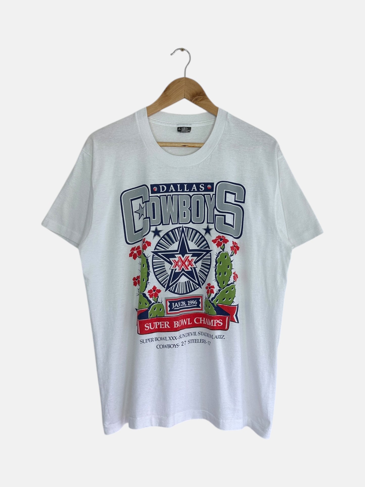 90's Dallas Cowboys Vintage T-Shirt Size L