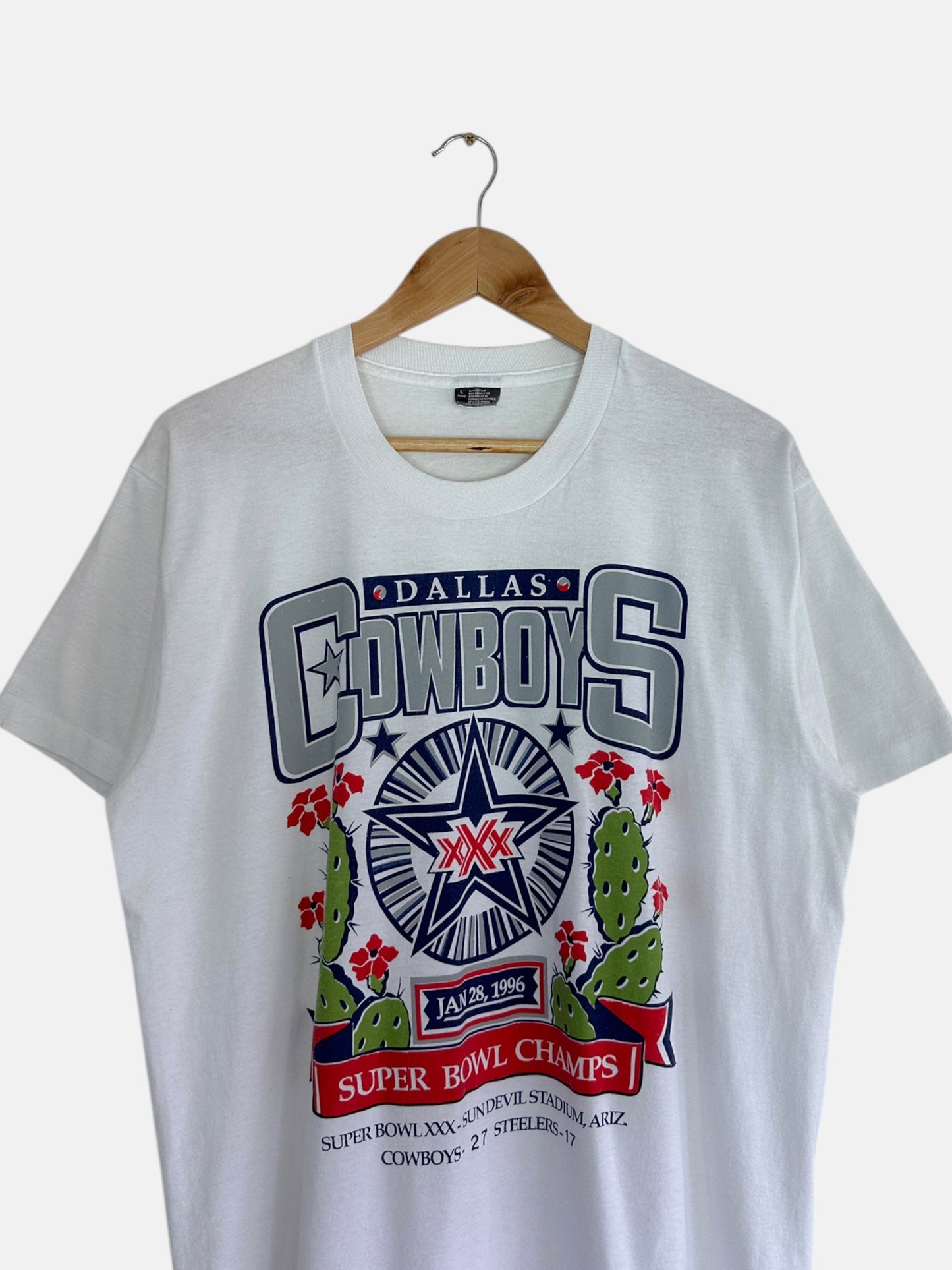 90's Dallas Cowboys Vintage T-Shirt Size L