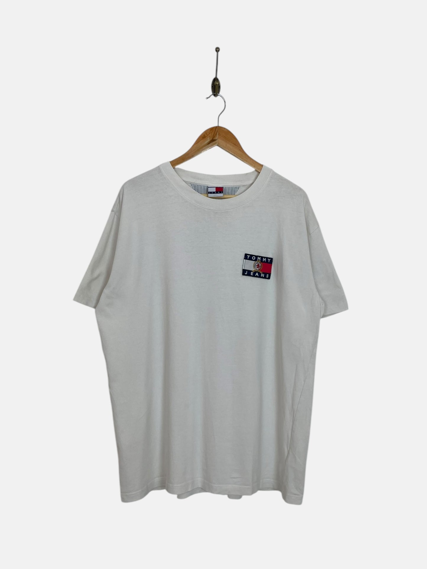 90's Tommy Hilfiger Embroidered Vintage T-Shirt Size XL