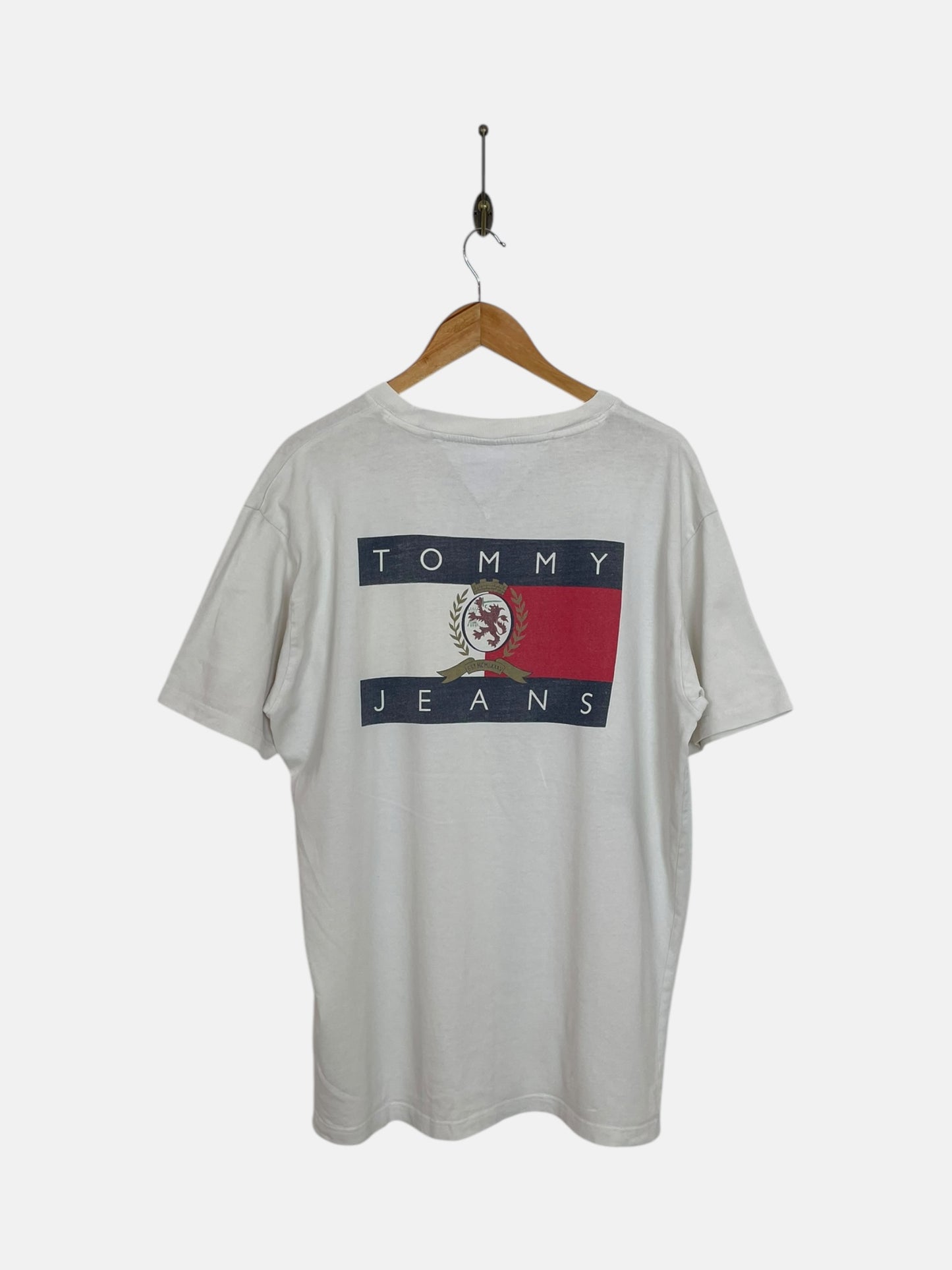 90's Tommy Hilfiger Embroidered Vintage T-Shirt Size XL