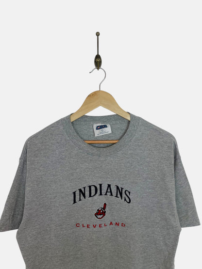 90's Cleveland Indians Embroidered Vintage T-Shirt Size M