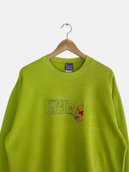 90's Disney "Winnie the Pooh" Embroidered Vintage Sweatshirt Size M