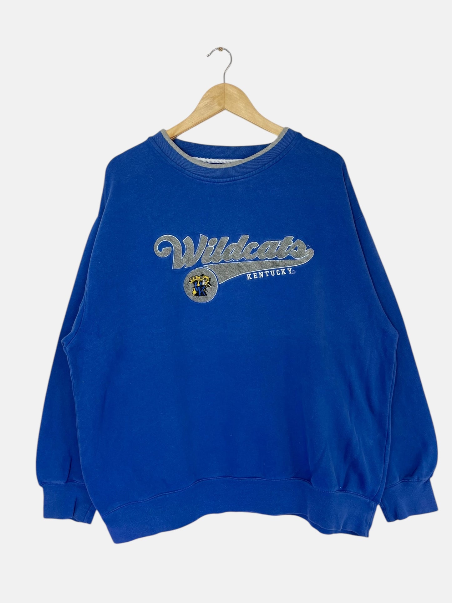 90's Kentucky Wildcats Embroidered Vintage Sweatshirt Size XL-2XL