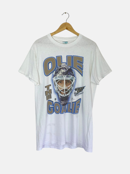 90's NHL "Olie the Goalie" Vintage T-Shirt Size S-M